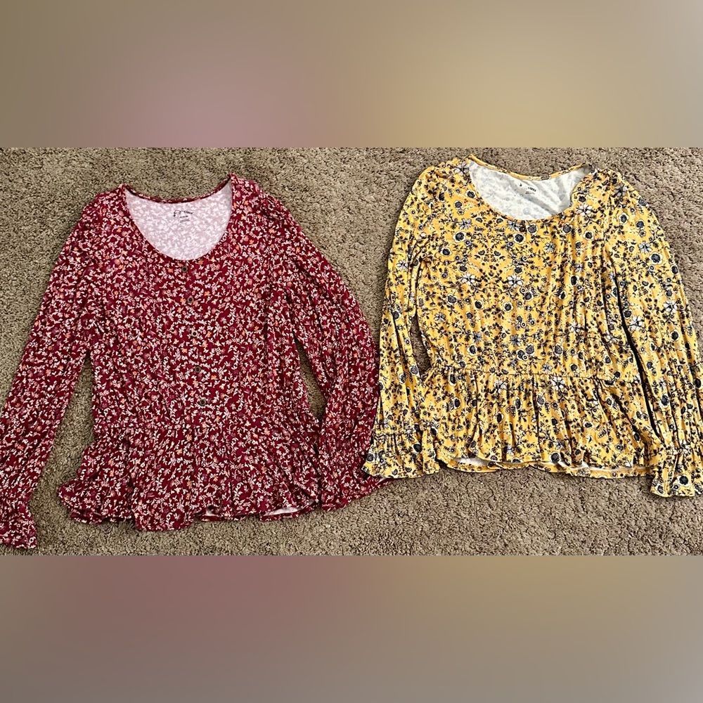 2 Girls Art Class Tops Size 14/16